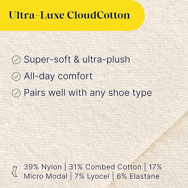 Comrad Premium Cotton Knee High Socks - 15-20mmHg Graduated Compression Socks - Soft & Breathable, Unisex