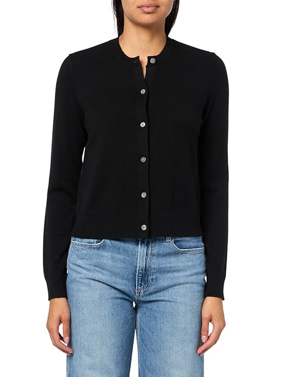 Theory Women's Cashmere Crewneck Cardigan