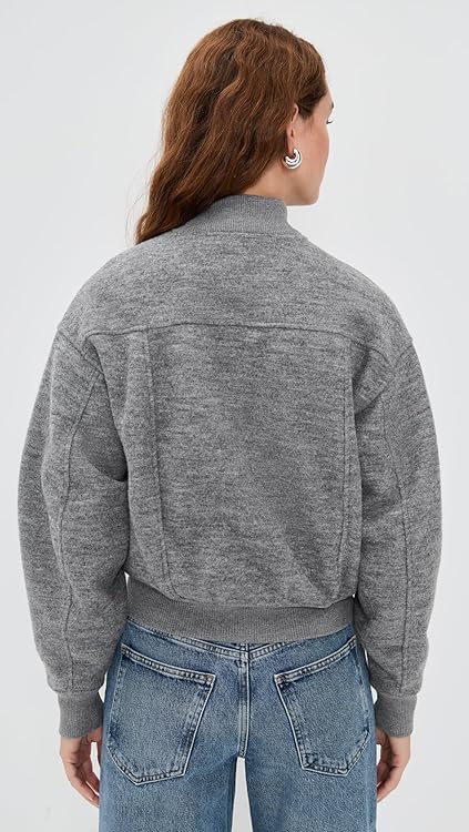 Madewell Women's Snap Front Bomber Jacket