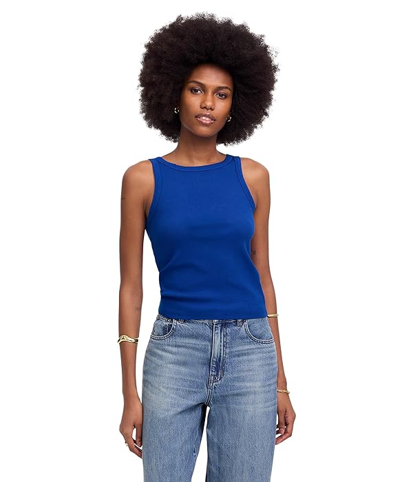 Madewell Women's Brightside High Neck Tank