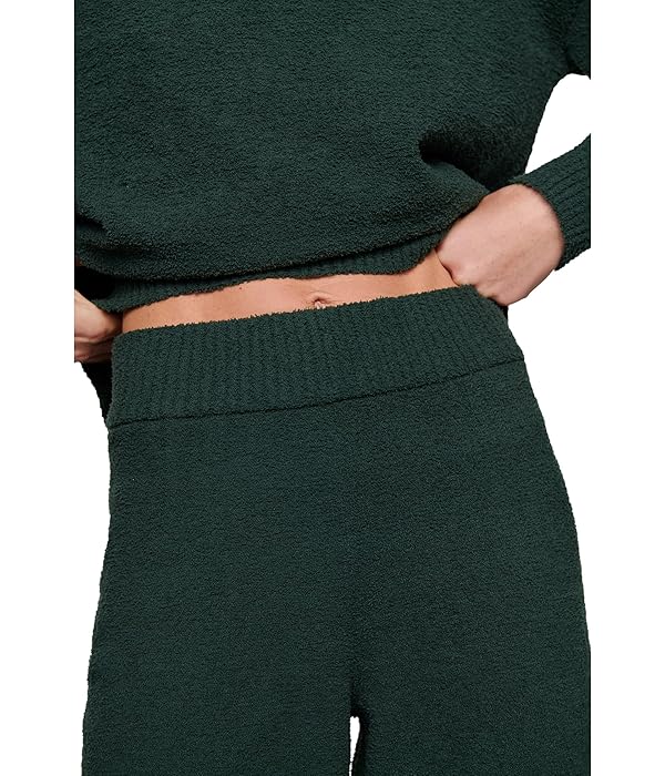 Eberjey Womens Recycled Boucle Pants