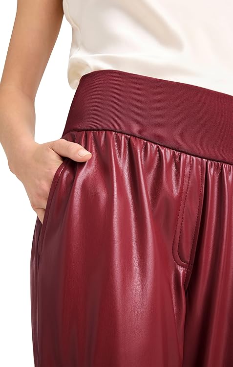 Cinq à Sept Women's Lite Vegan Leather Giles Pant