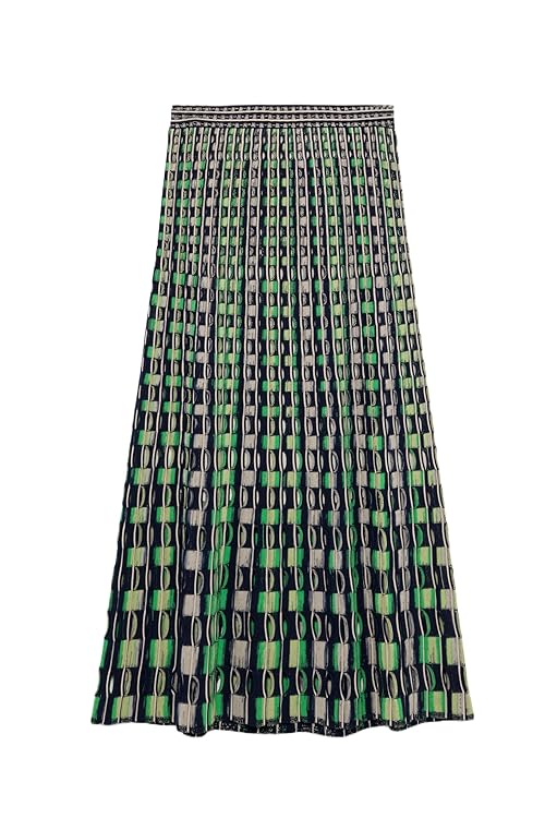 Drue Eyelet Knit Midi Skirt