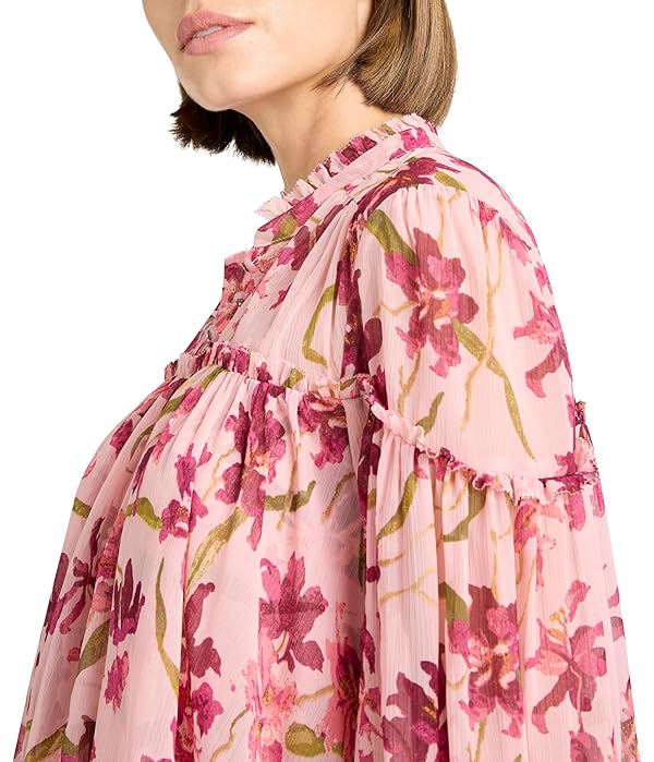 Cinq à Sept Women's Trailing Hibiscus Danny Top