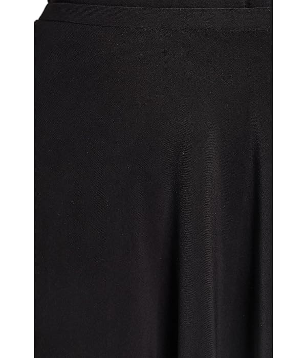 Norma Kamali Women's Flared Skirt to Midcalf (25)