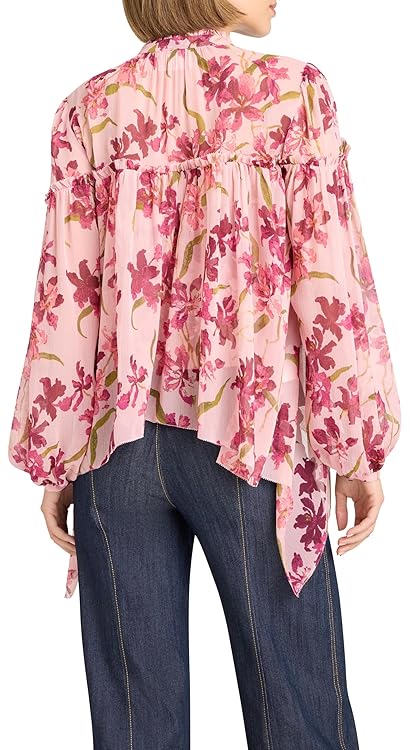 Cinq à Sept Women's Trailing Hibiscus Danny Top