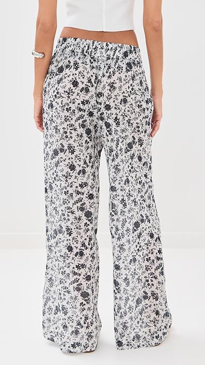 Ulla Johnson Women's Azra Wide Leg Pants Coverup