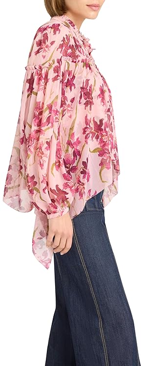 Cinq à Sept Women's Trailing Hibiscus Danny Top
