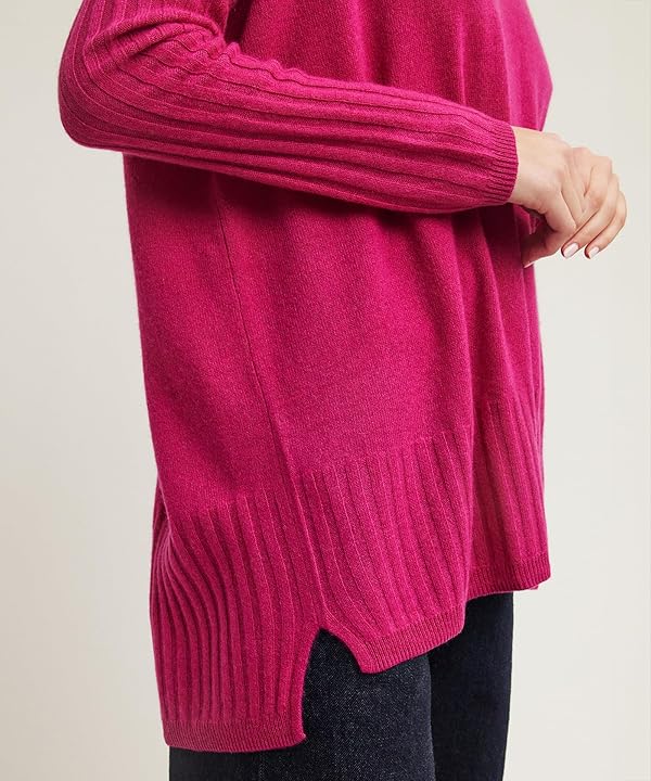 NAADAM Unisex-Adult V-Neck Boyfriend Pullover