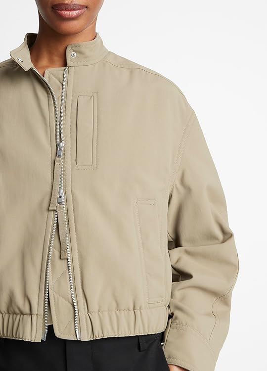 Vince Women's Cropped Bomber Jacket
