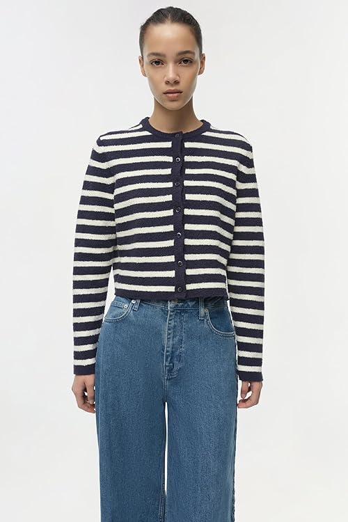 Harland Knit Crewneck Cardigan