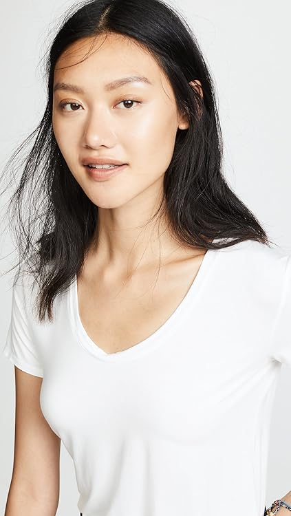 Splendid Women's Sloane Short Sleeve Scoop Tee Shirt