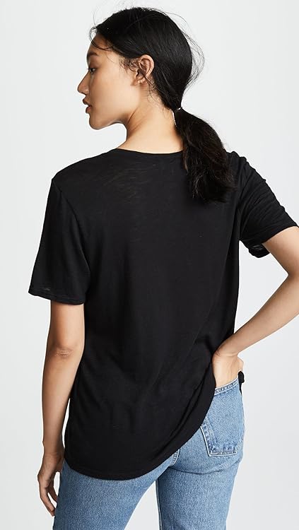 Splendid Women's Cotton Modal Slub V Tee