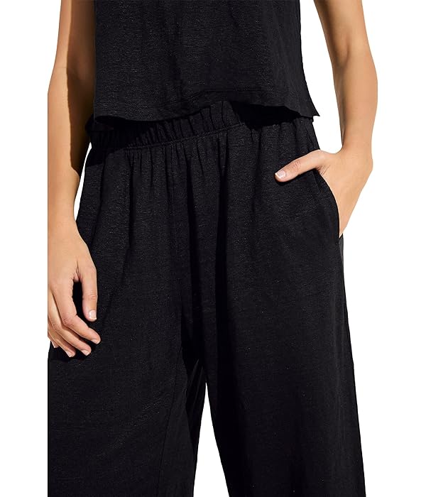 Eberjey Womens Organic Linen Pants