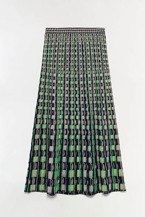 Drue Eyelet Knit Midi Skirt