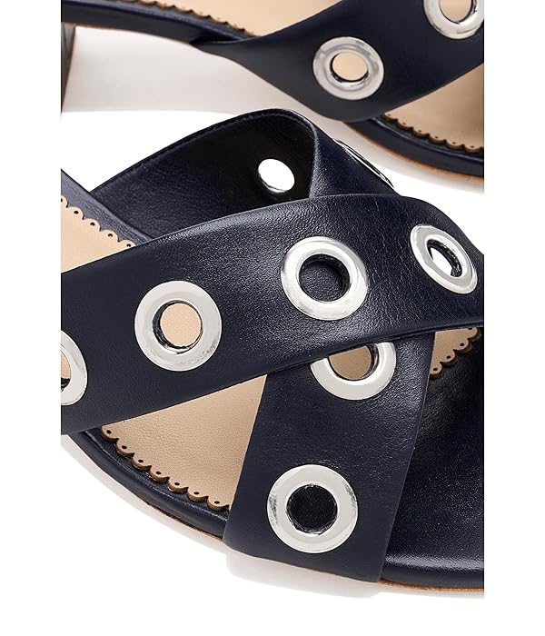 Cinq à Sept Women's Maya Criss Cross Grommets Sandal