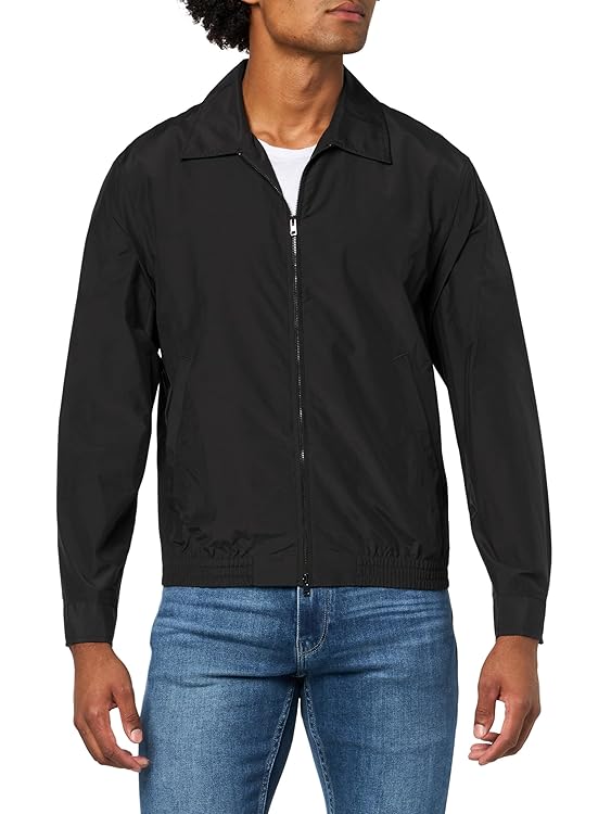Theory Men's Zip Blouson Jacket in Soft Lawn