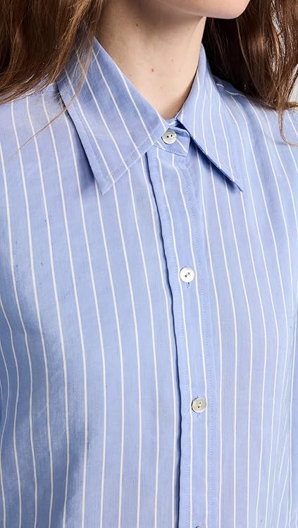 Vince Women's Oversized Stripe Shirt