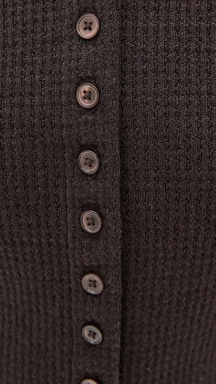 Madewell Womens Joan Crewneck Waffle Top