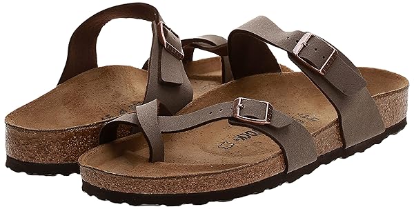 Birkenstock Women's Mayari Sandal,Mocha,EU Size 36 / Women's US Size 5-5.5