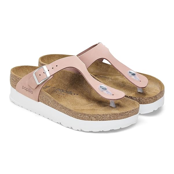 Birkenstock GIZEH PLATFORM Sandals Soft Pink 40 (M