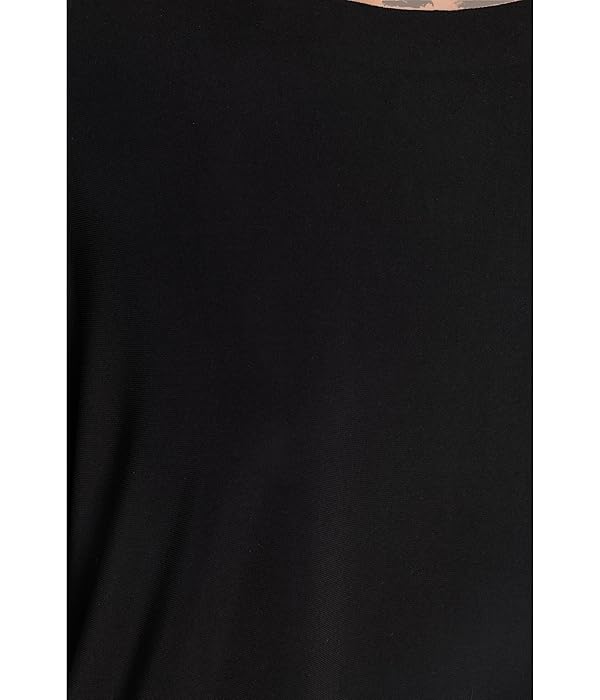 Norma Kamali Women's Short Sleeve Boxy Top