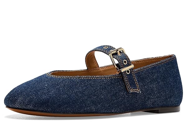 Madewell Womens Hera Grommet Mary Jane Flat
