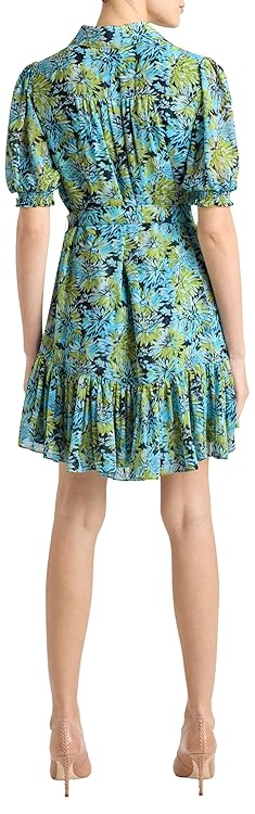 Cinq à Sept Women's Dahlia Print Halbini Dress