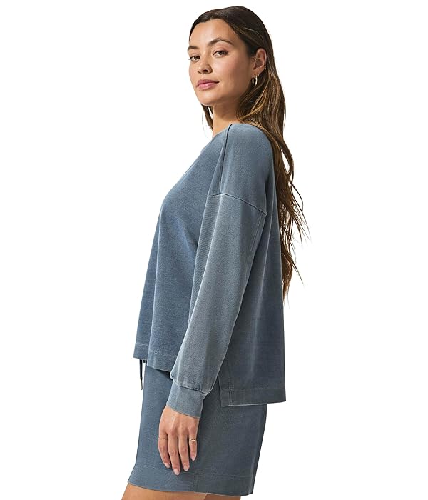 Splendid Women's Indigo Crewneck