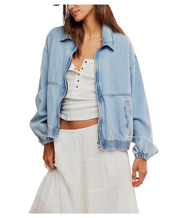 Free People Women's Birdie Denim Jacket