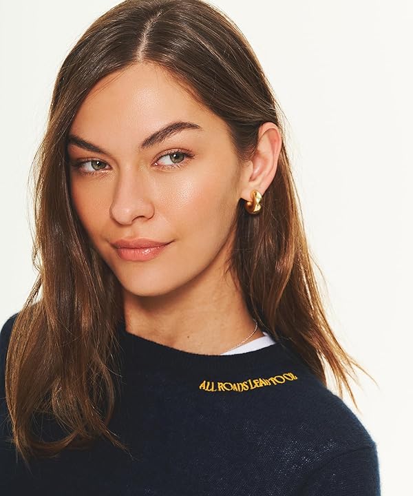 NAADAM Womens Wicked All Roads Lead to Oz Cashmere Sweater