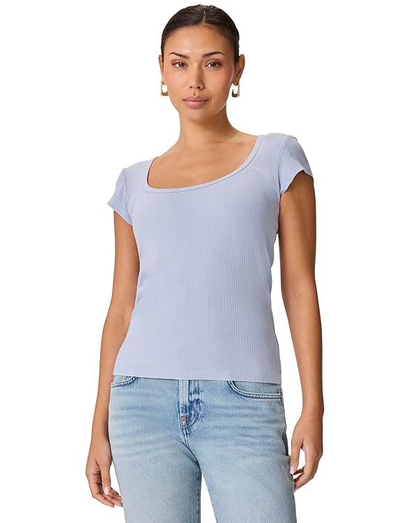 Splendid Women's Short Sleeve Scoop Tee