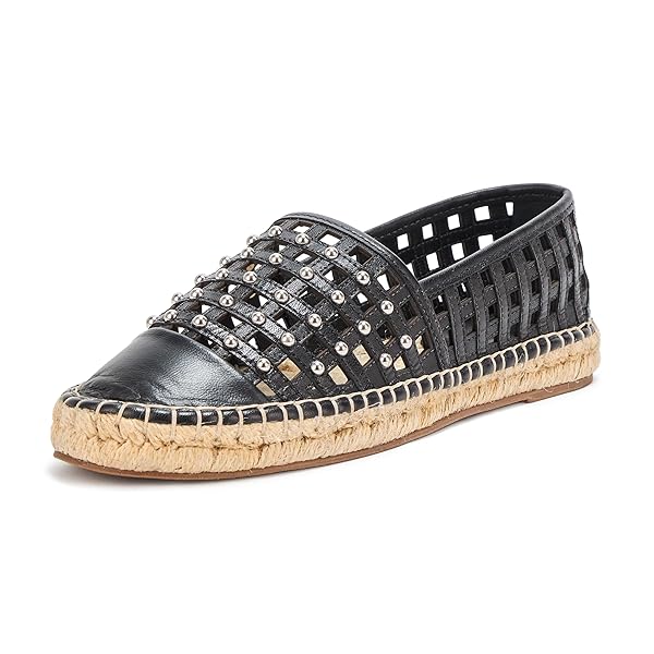 Cinq à Sept Women's Rochel Cage Studded Espadrille Flats