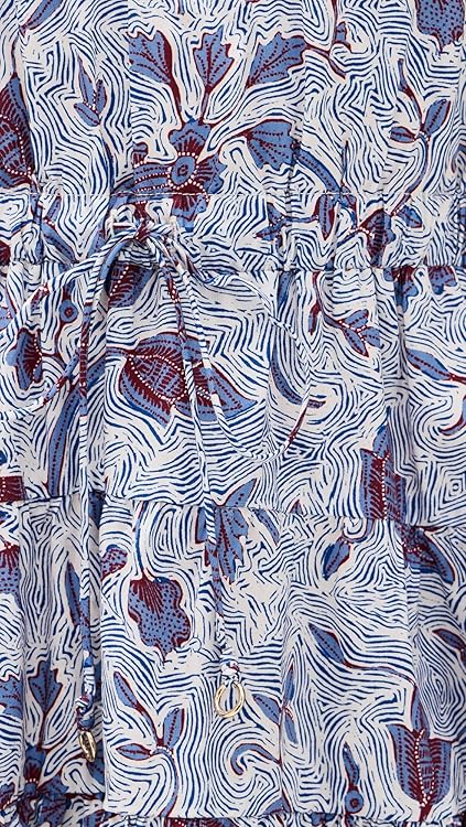 Ulla Johnson Women's Adriana Short Sleeve Cotton Dress