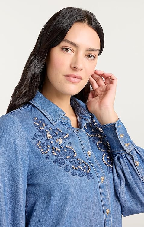 Cinq à Sept Women's Rhinestone Embellished Juliette Top