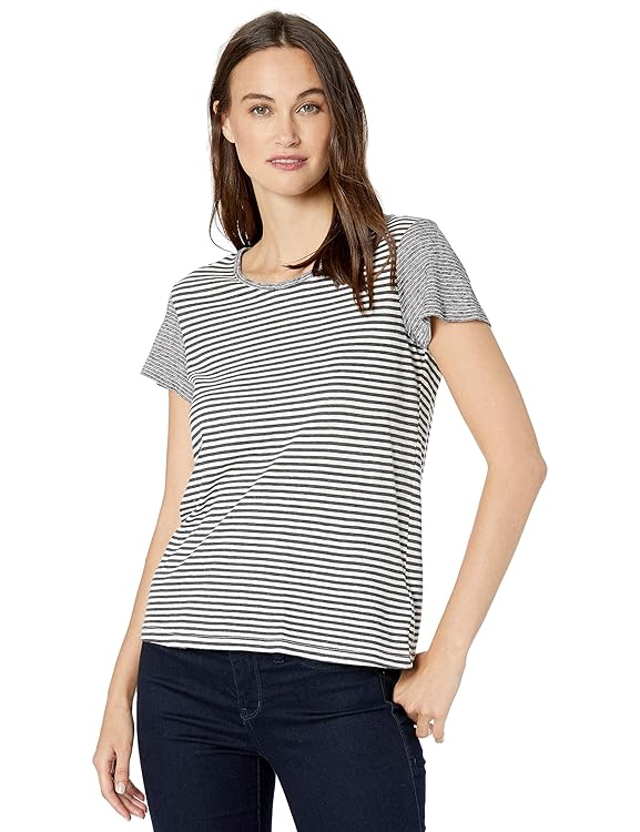 Splendid Womens Crewneck Short Sleeve Tee T-Shirt