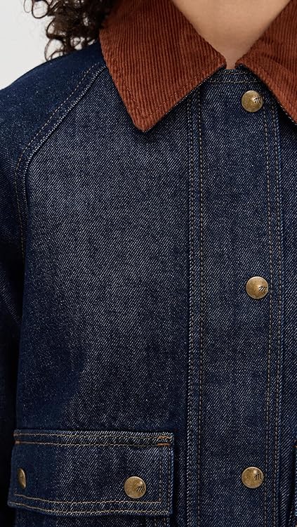 Madewell Women's Denim Trapeze Jacket