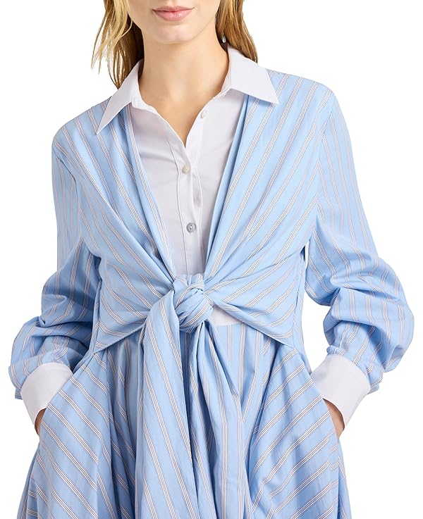 Cinq à Sept Women's Evie Stripe Viviette Dress