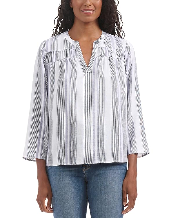 Splendid Women's V-Neck Blouse Top