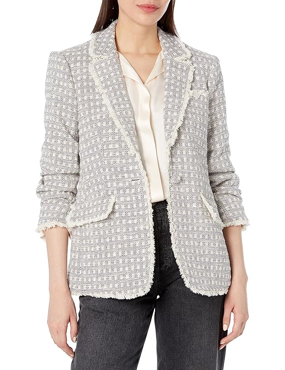Cinq à Sept Women's Box Tweed Khloe Blazer
