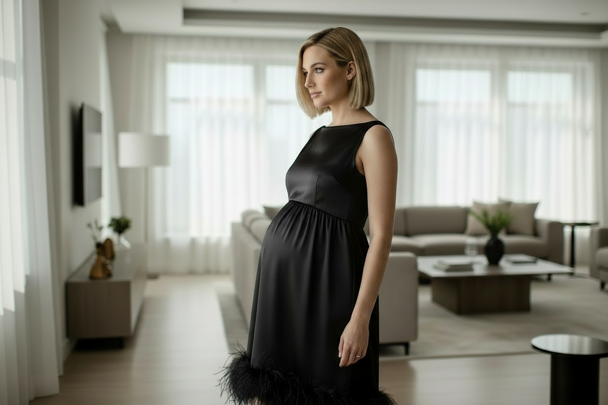 brunette hair and bangs